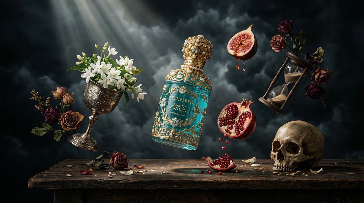 Surreal Baroque Luxury Perfume Ad