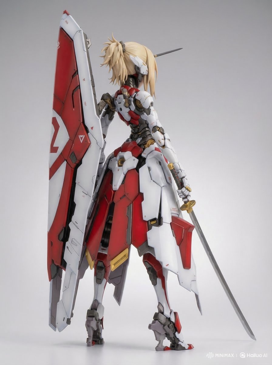 Ridder Mecha Meisje Amaterasu 1/7 Schaalfiguur