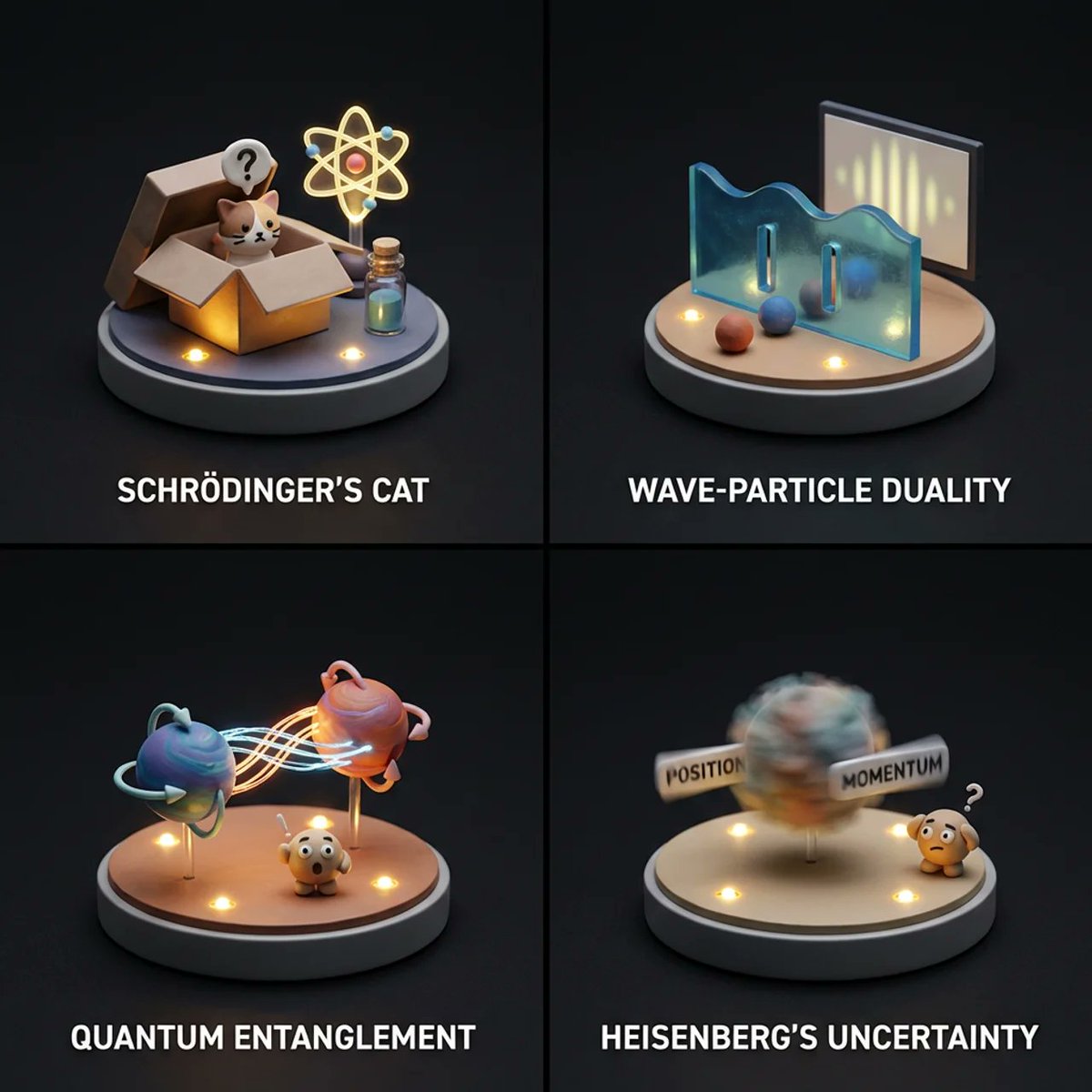 Diorama Concetti di Meccanica Quantistica